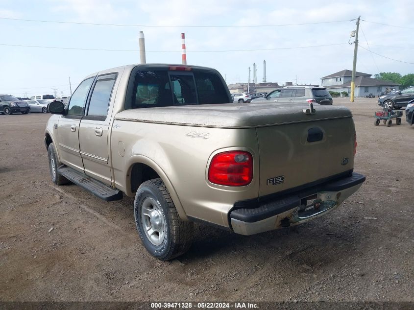 2001 Ford F-150 King Ranch Edition/Lariat/Xlt VIN: 1FTRW08W91KD73168 Lot: 39471328