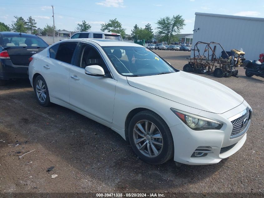 2016 Infiniti Q50 2.0T Premium VIN: JN1CV7AP6GM202754 Lot: 39471335