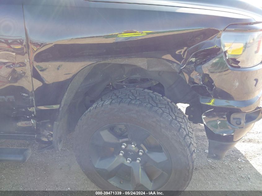 2019 Ram 1500 Big Horn/Lone Star 4X4 5'7 Box VIN: 1C6SRFFT2KN888637 Lot: 39471339