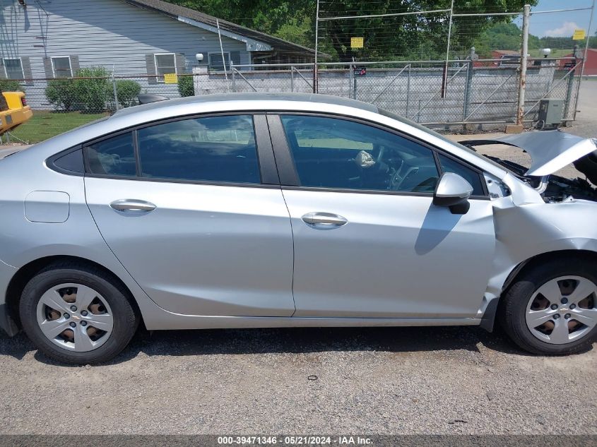 2018 Chevrolet Cruze Ls Auto VIN: 1G1BC5SM6J7244041 Lot: 39471346