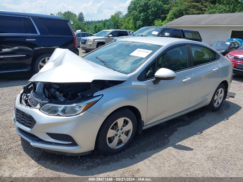 2018 Chevrolet Cruze Ls Auto VIN: 1G1BC5SM6J7244041 Lot: 39471346