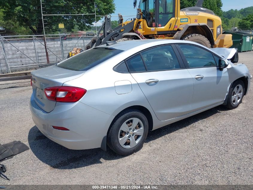 2018 Chevrolet Cruze Ls Auto VIN: 1G1BC5SM6J7244041 Lot: 39471346