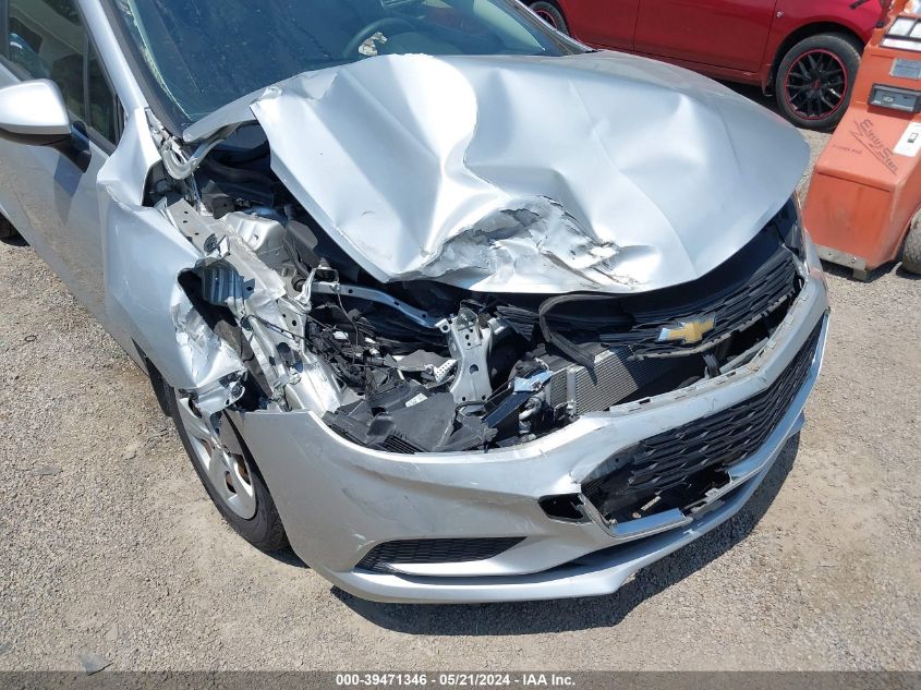 2018 Chevrolet Cruze Ls Auto VIN: 1G1BC5SM6J7244041 Lot: 39471346