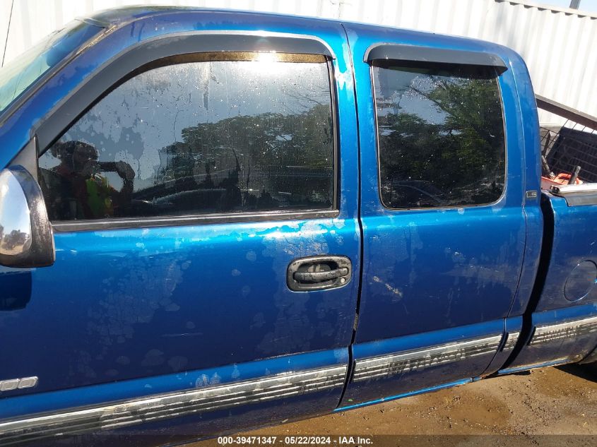 2000 Chevrolet Silverado 1500 Ls VIN: 1GCEK19TXYE375993 Lot: 39471347