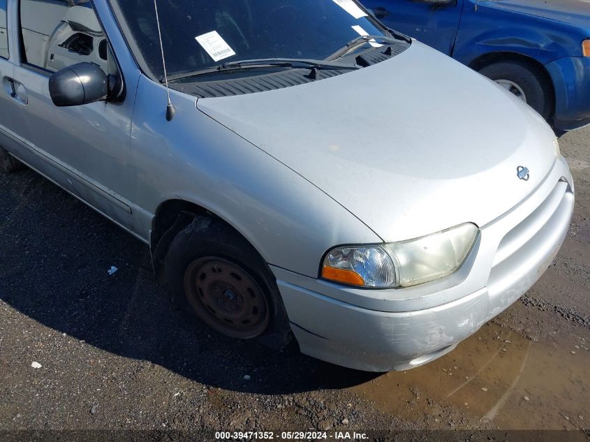 2001 Nissan Quest Gle VIN: 4N2ZN17T71D829931 Lot: 39471352