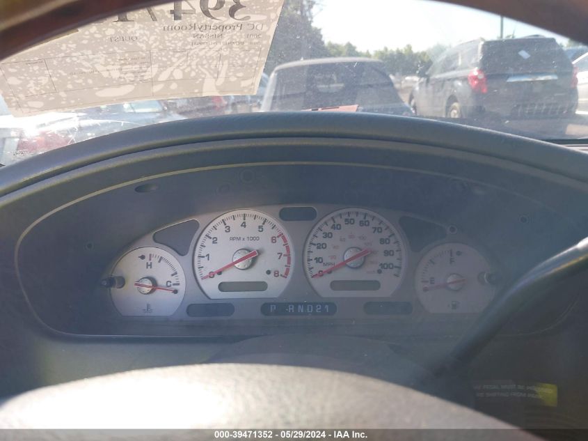 2001 Nissan Quest Gle VIN: 4N2ZN17T71D829931 Lot: 39471352