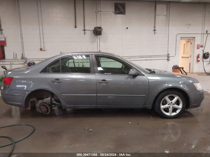 2009 Hyundai Sonata Se V6 VIN: 5NPEU46F89H476851 Lot: 39471355