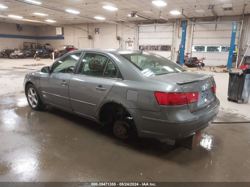 2009 Hyundai Sonata Se V6 VIN: 5NPEU46F89H476851 Lot: 39471355