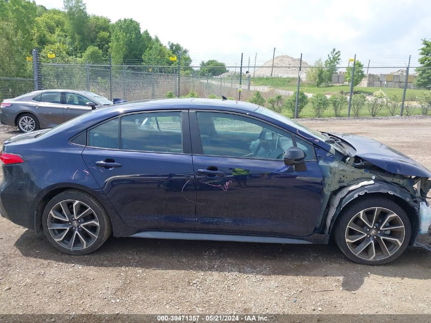 2020 Toyota Corolla Se VIN: 5YFP4RCE7LP013305 Lot: 40792945