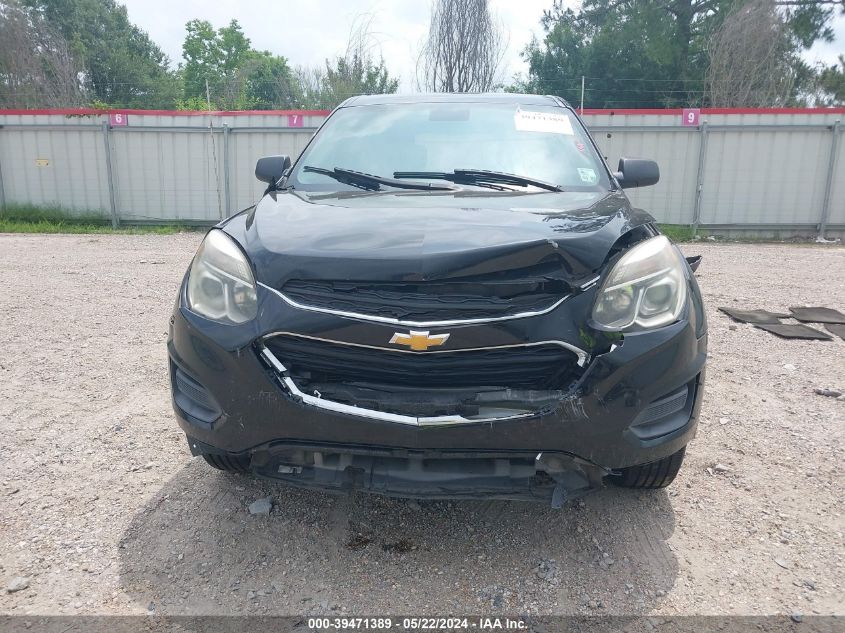 2017 Chevrolet Equinox Ls VIN: 2GNALBEK5H1554630 Lot: 39471389