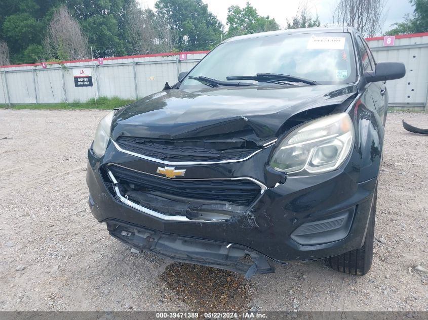 2017 Chevrolet Equinox Ls VIN: 2GNALBEK5H1554630 Lot: 39471389