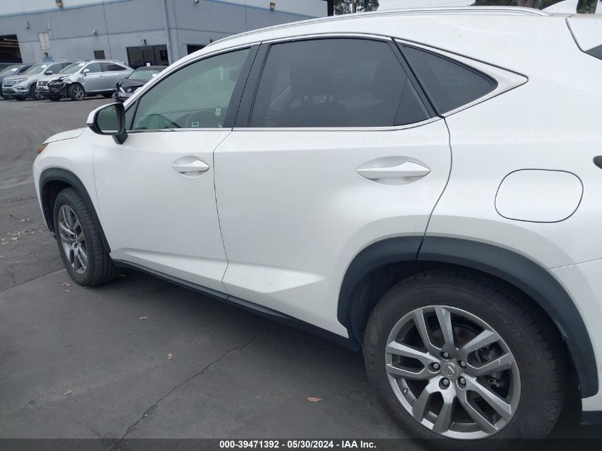 2016 Lexus Nx 200T VIN: JTJBARBZ5G2093910 Lot: 39471392