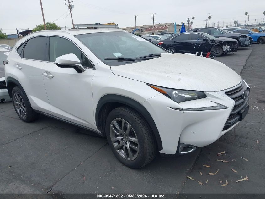 2016 Lexus Nx 200T VIN: JTJBARBZ5G2093910 Lot: 39471392