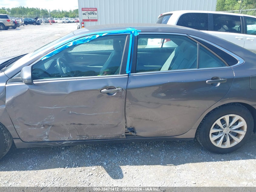 2016 Toyota Camry Le VIN: 4T4BF1FKXGR547979 Lot: 39471412