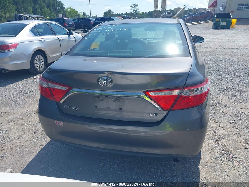 2016 Toyota Camry Le VIN: 4T4BF1FKXGR547979 Lot: 39471412