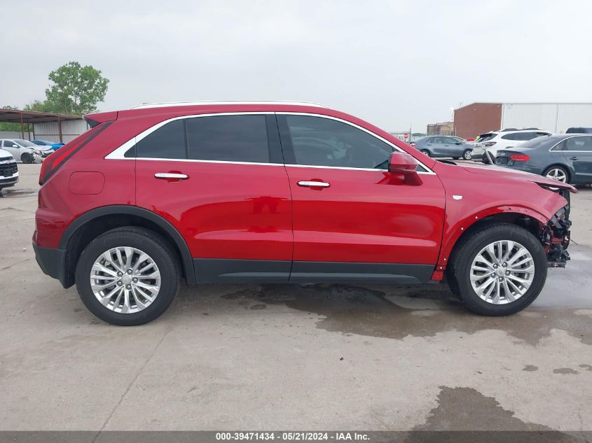 2024 Cadillac Xt4 Fwd Luxury VIN: 1GYAZAR46RF113140 Lot: 39471434