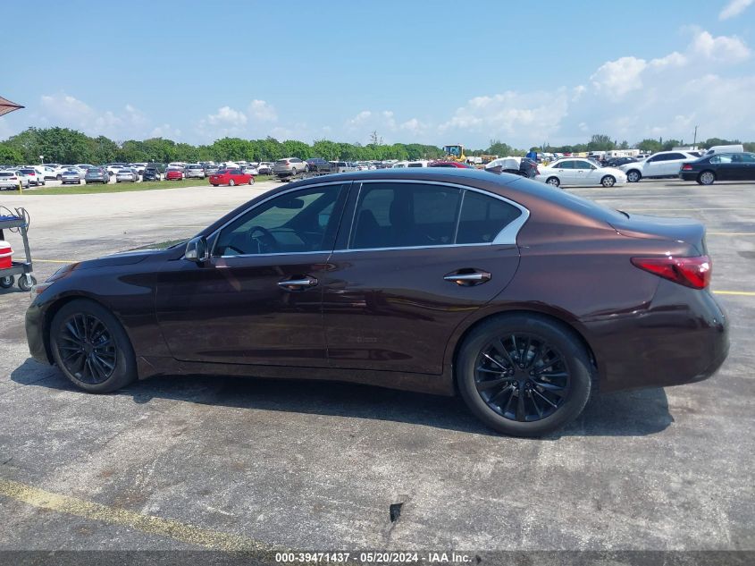 JN1EV7AP8JM350632 | 2018 INFINITI Q50