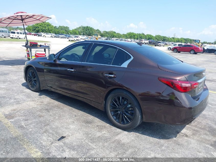 JN1EV7AP8JM350632 | 2018 INFINITI Q50