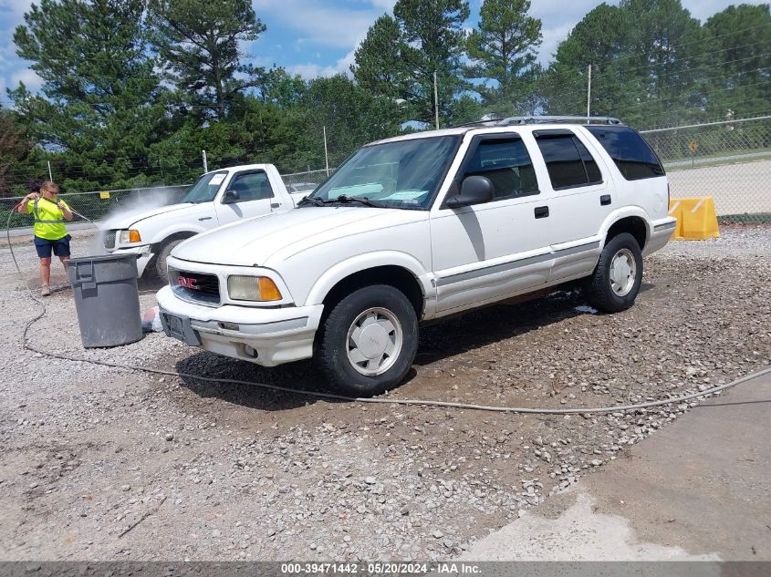 1996 GMC Jimmy VIN: 1GKCS13W9T2507991 Lot: 39471442