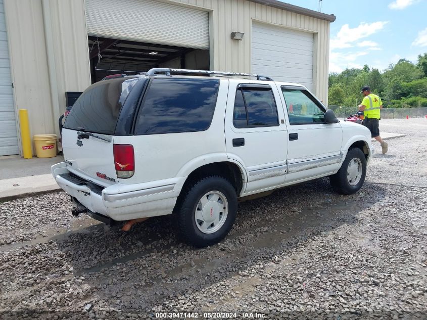 1996 GMC Jimmy VIN: 1GKCS13W9T2507991 Lot: 39471442