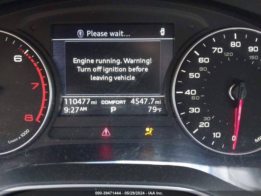 2017 Audi A4 2.0T Premium VIN: WAUGNAF48HN014983 Lot: 39471444