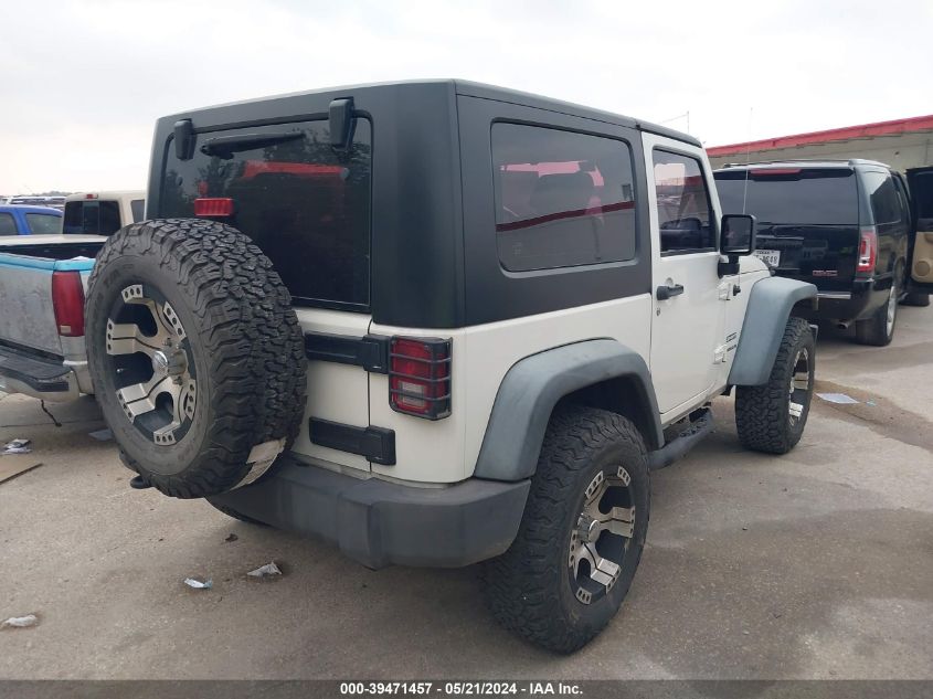 2010 Jeep Wrangler Sport VIN: 1J4GA2D11AL228318 Lot: 39471457