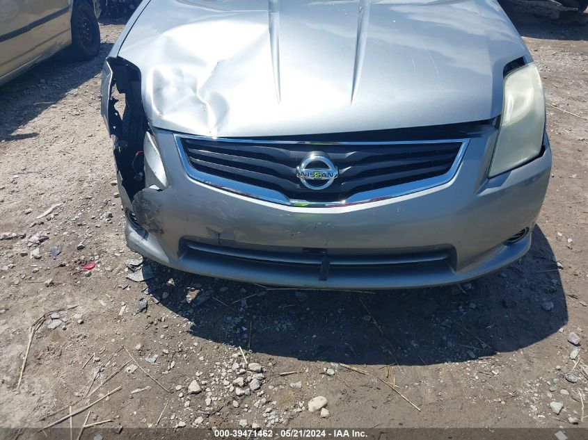 2010 Nissan Sentra 2.0S VIN: 3N1AB6AP8AL603640 Lot: 39471462