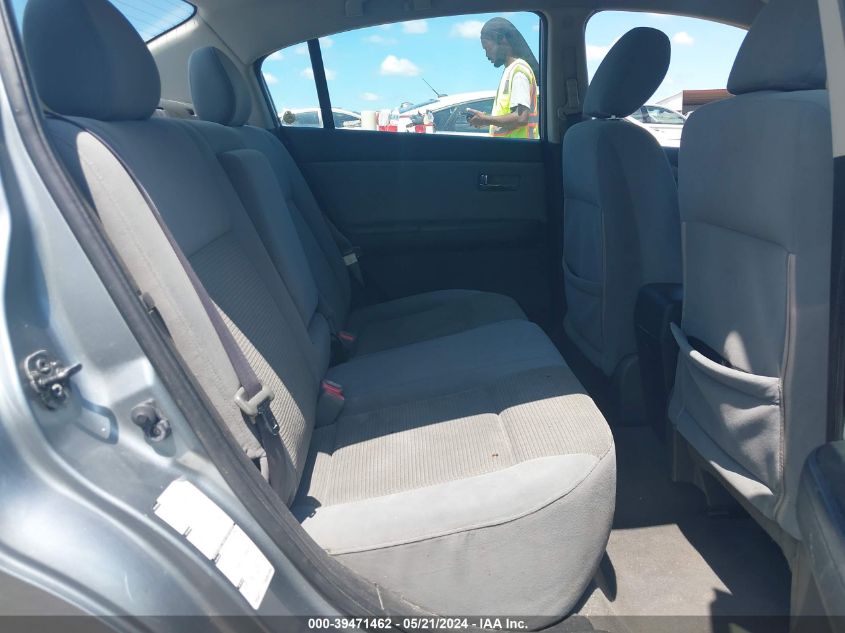 2010 Nissan Sentra 2.0S VIN: 3N1AB6AP8AL603640 Lot: 39471462