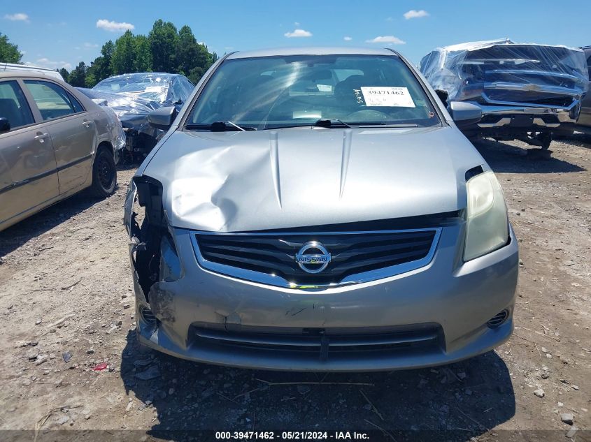 2010 Nissan Sentra 2.0S VIN: 3N1AB6AP8AL603640 Lot: 39471462