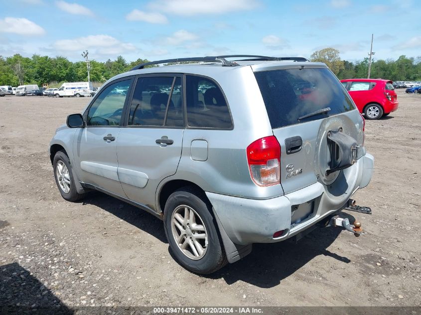 2001 Toyota Rav4 VIN: JTEHH20V110067223 Lot: 39471472