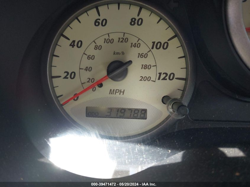 2001 Toyota Rav4 VIN: JTEHH20V110067223 Lot: 39471472