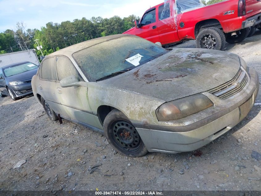 2001 Chevrolet Impala VIN: 2G1WF55E719278789 Lot: 39471474