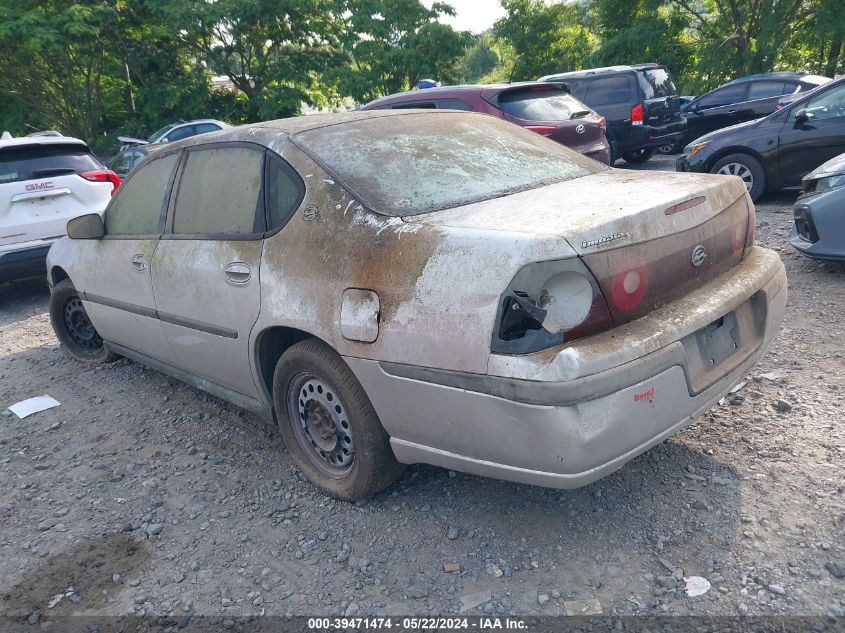 2001 Chevrolet Impala VIN: 2G1WF55E719278789 Lot: 39471474