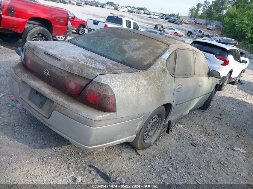 2001 Chevrolet Impala VIN: 2G1WF55E719278789 Lot: 39471474