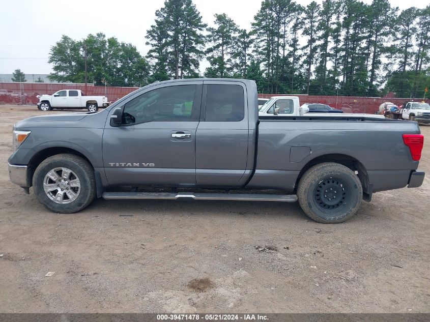 2018 Nissan Titan Sv VIN: 1N6AA1C67JN505803 Lot: 39471478