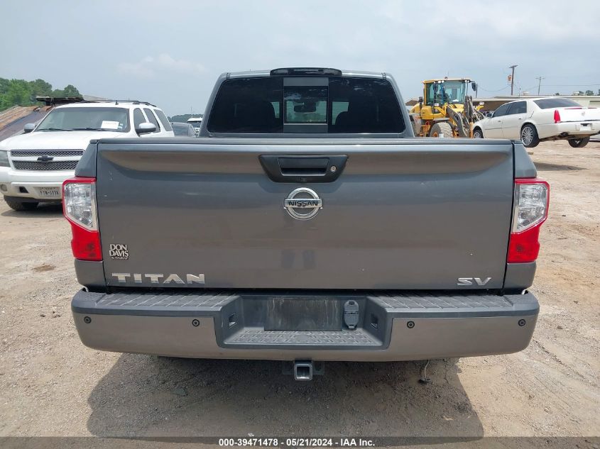 2018 Nissan Titan Sv VIN: 1N6AA1C67JN505803 Lot: 39471478