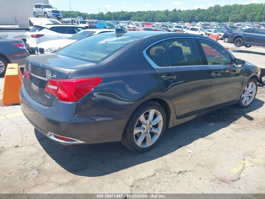 2014 Acura Rlx VIN: JH4KC1F37EC003330 Lot: 39471487