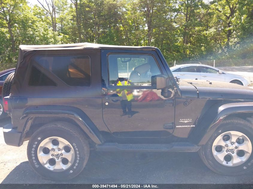 2015 Jeep Wrangler Sahara VIN: 1C4AJWBG1FL639767 Lot: 39471494