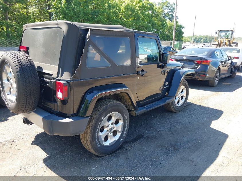 2015 Jeep Wrangler Sahara VIN: 1C4AJWBG1FL639767 Lot: 39471494