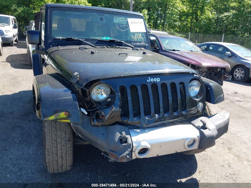 2015 Jeep Wrangler Sahara VIN: 1C4AJWBG1FL639767 Lot: 39471494