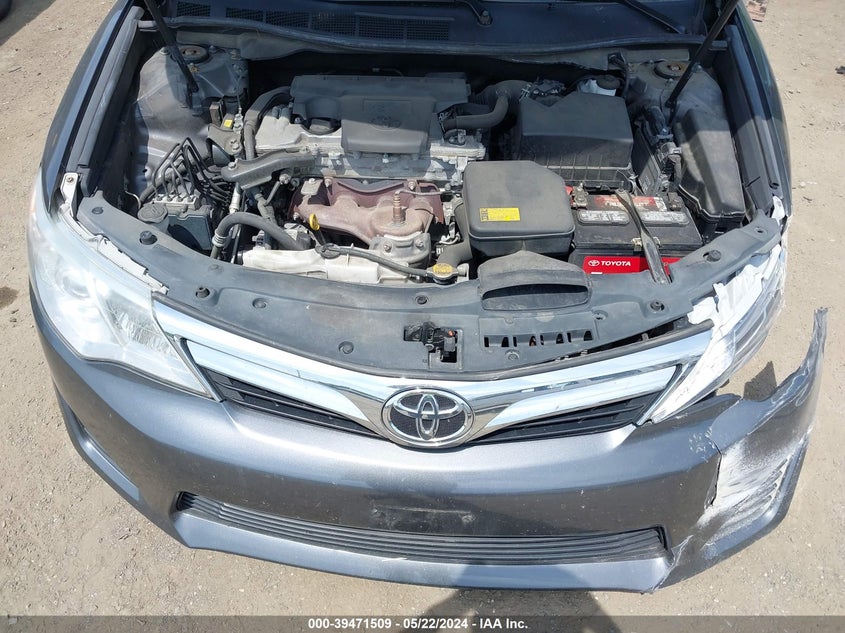 2012 Toyota Camry Le VIN: 4T4BF1FK2CR210121 Lot: 39471509