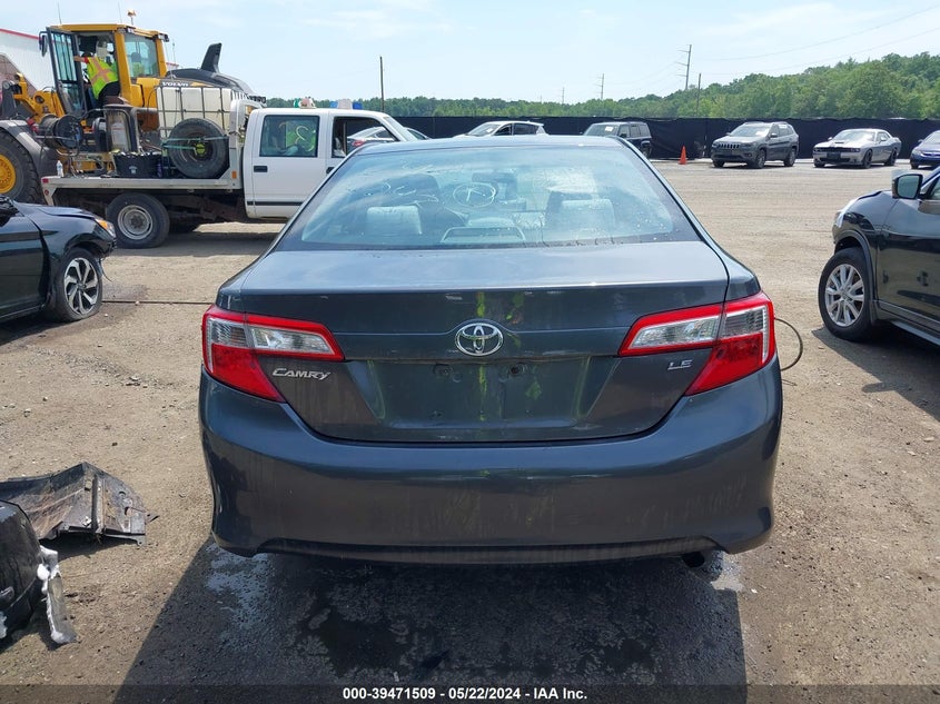2012 Toyota Camry Le VIN: 4T4BF1FK2CR210121 Lot: 39471509