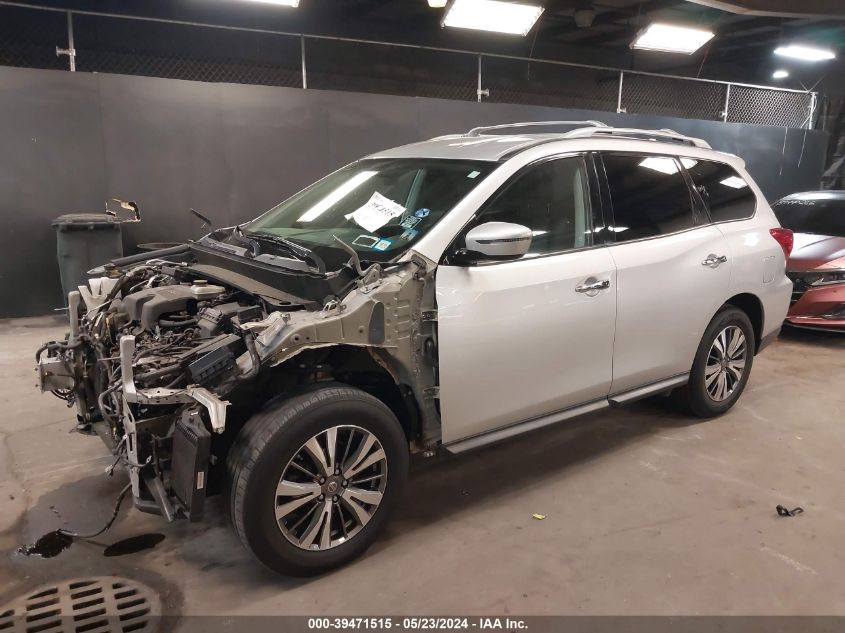 2019 Nissan Pathfinder S VIN: 5N1DR2MM5KC592007 Lot: 39471515