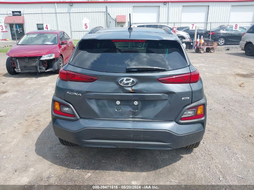 2021 Hyundai Kona Sel VIN: KM8K2CAAXMU648189 Lot: 39471516