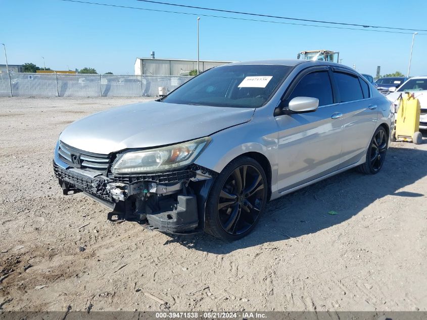 2014 Honda Accord Lx VIN: 1HGCR2F3XEA295062 Lot: 39471538