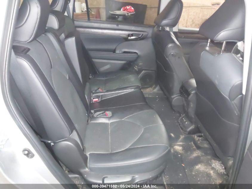 2022 Toyota Highlander Limited VIN: 5TDDZRBH2NS192301 Lot: 39471552