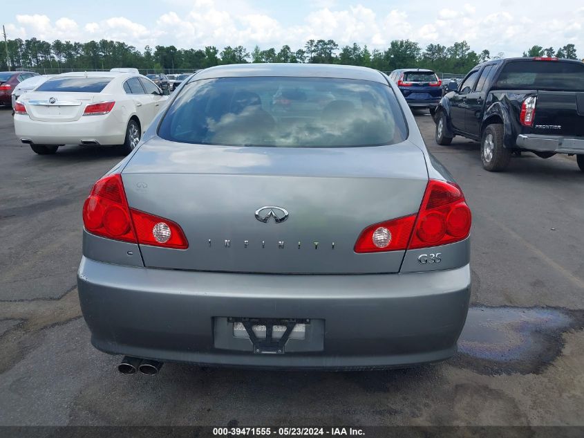 2005 Infiniti G35 VIN: JNKCV51E75M213872 Lot: 39471555