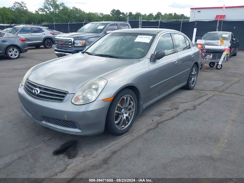 2005 Infiniti G35 VIN: JNKCV51E75M213872 Lot: 39471555