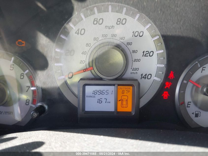 2012 Honda Pilot Ex-L VIN: 5FNYF3H55CB006904 Lot: 39471565