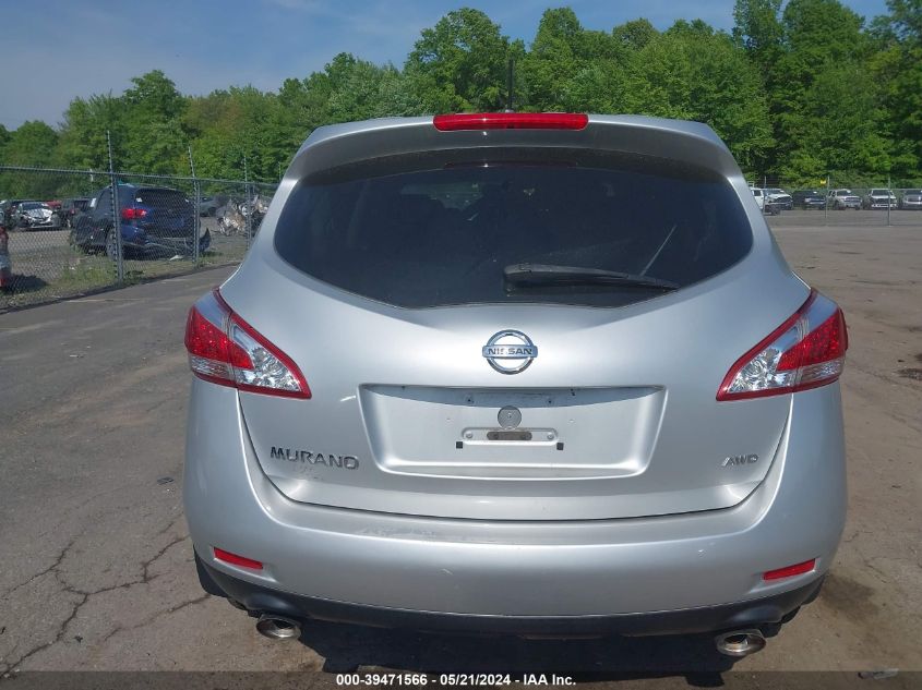 2014 Nissan Murano Le/S/Sl/Sv VIN: JN8AZ1MW5EW513526 Lot: 39471566